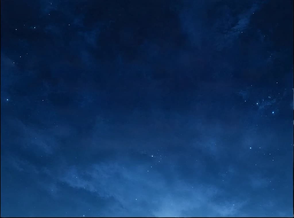 Night sky with stars