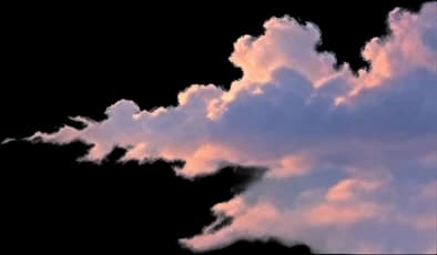 Right cloud bank