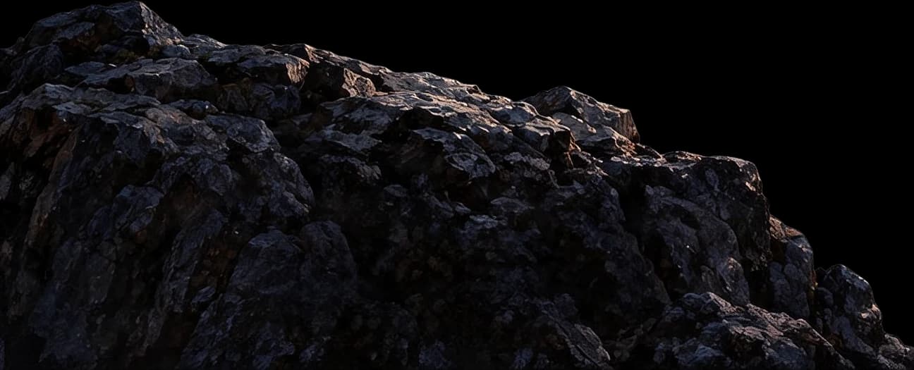 Foreground rocks