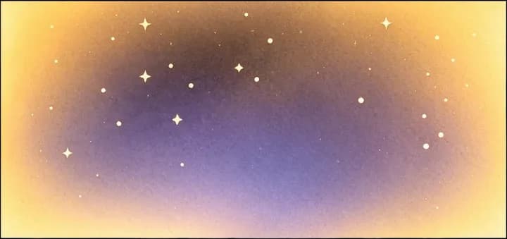 Starry sky background