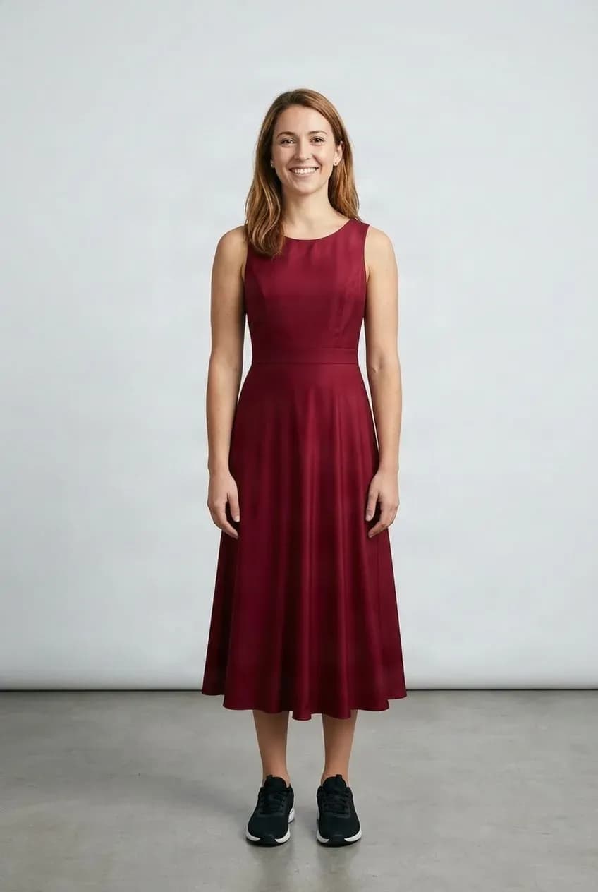 Preview a Dress try-on result