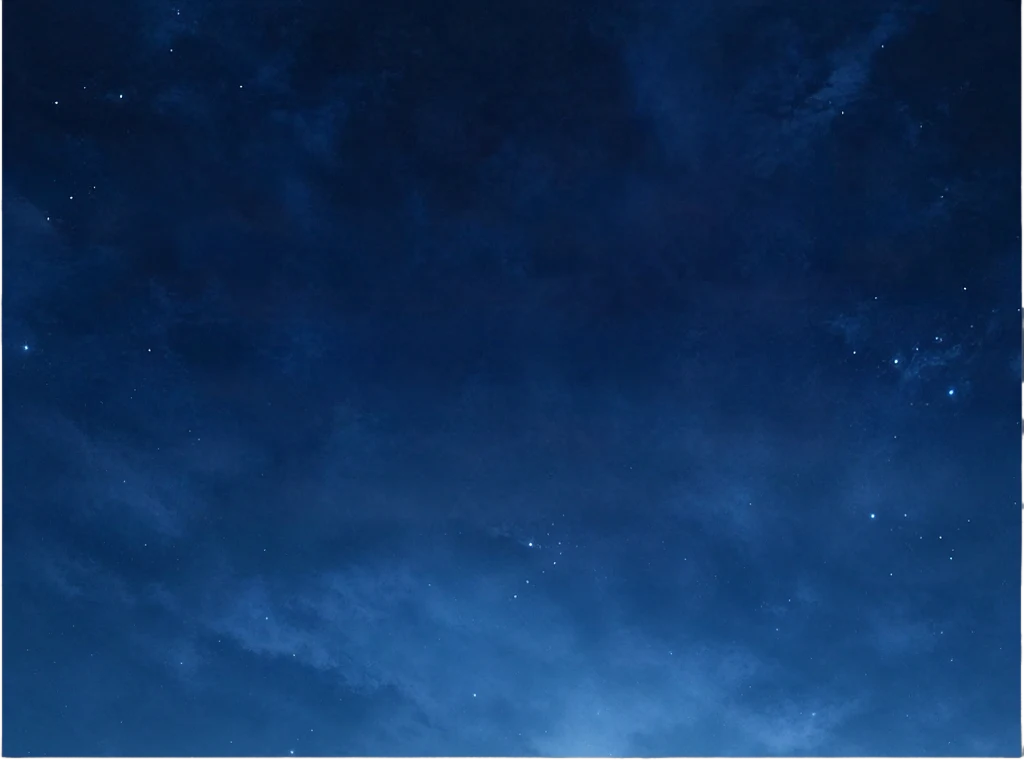 Night sky with stars