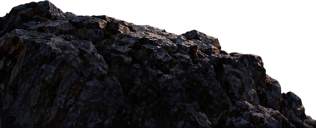 Foreground rocks