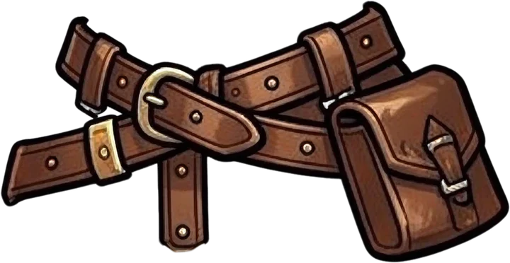 Belt and pouches