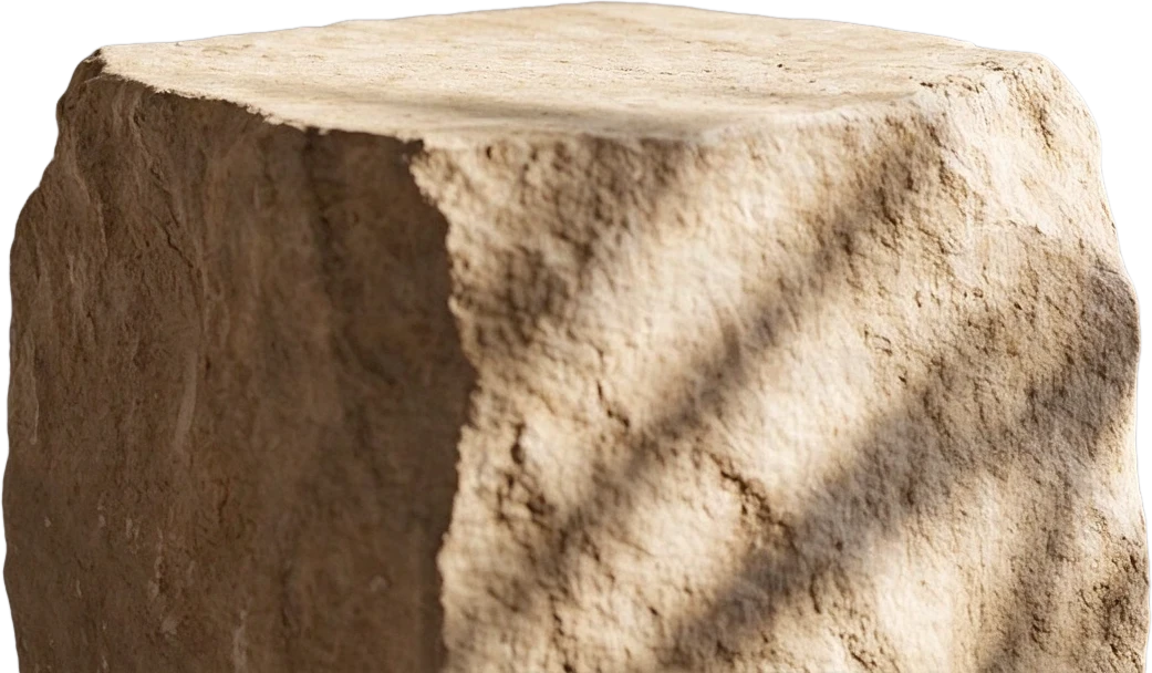 Stone display stand