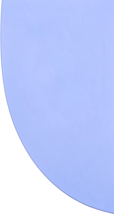 Light blue panel background