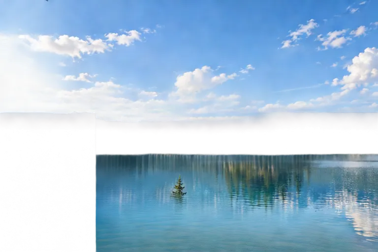 Sky and lake base